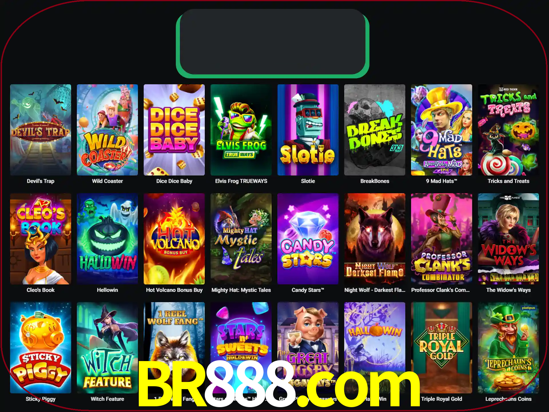 Procure por seus amados jogos de slot.
