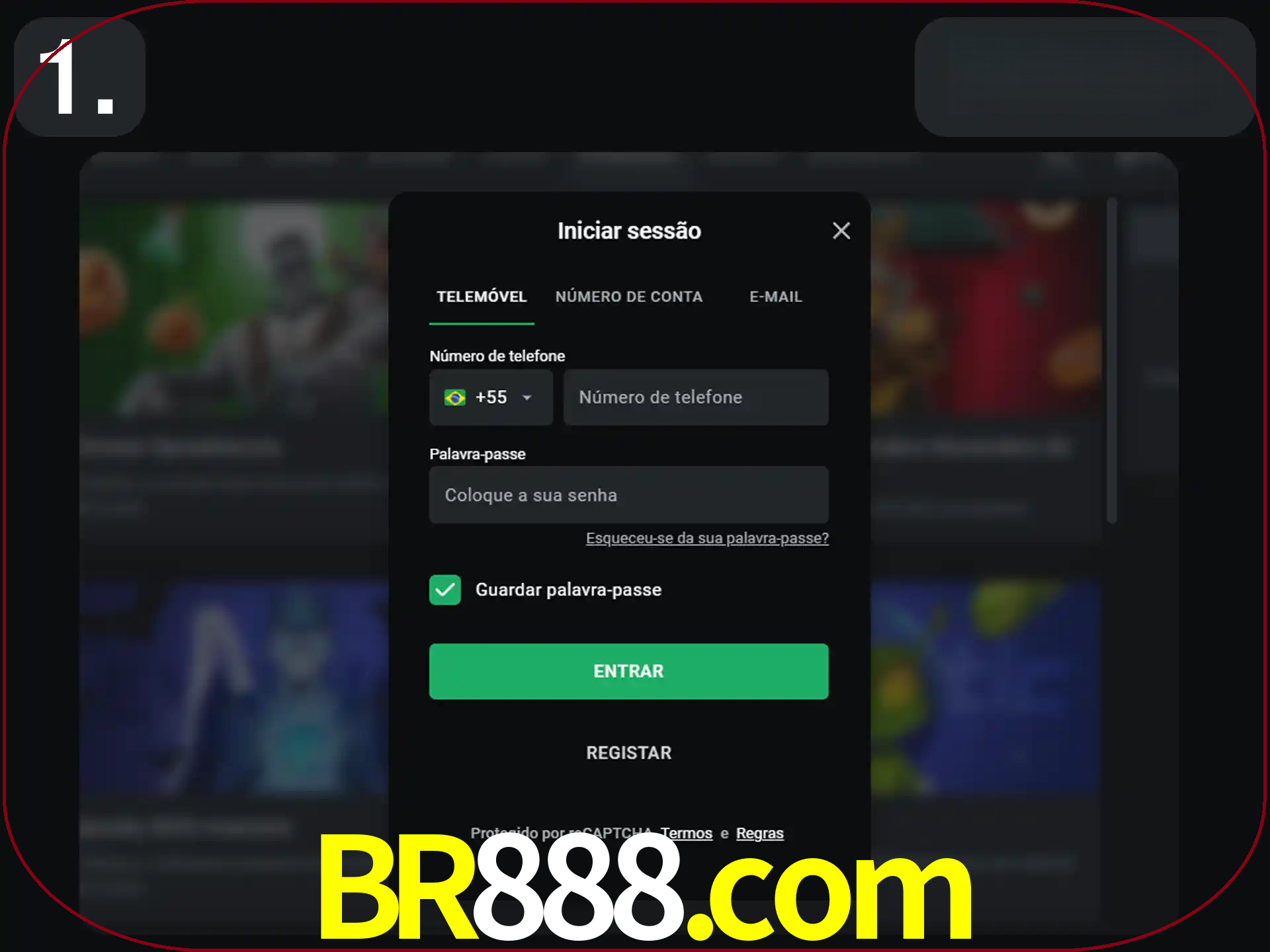 Acesse o site.
