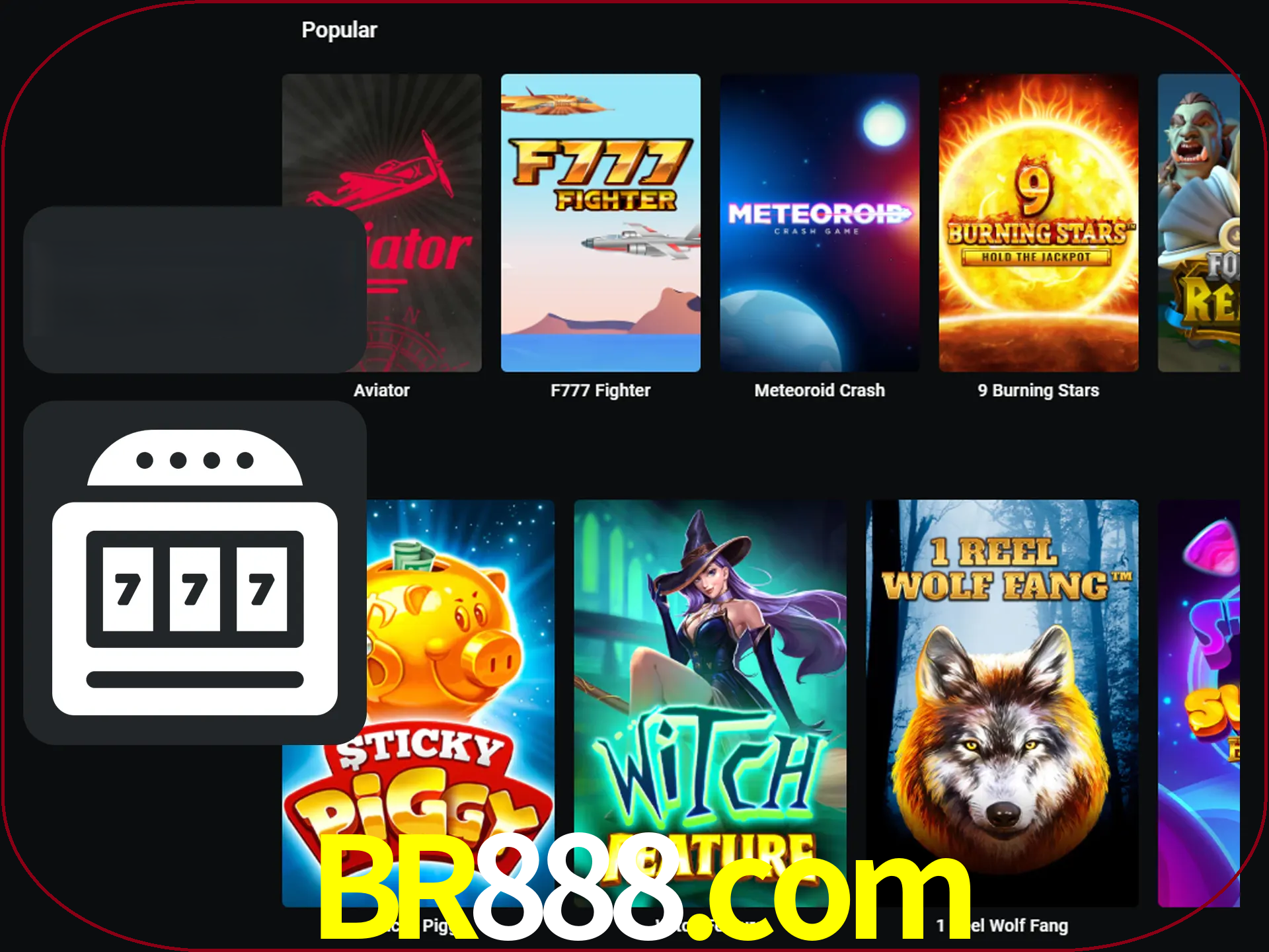 Gire seus slots de dinheiro favoritos.